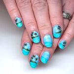 Tropical Nail Designs - ocean scene