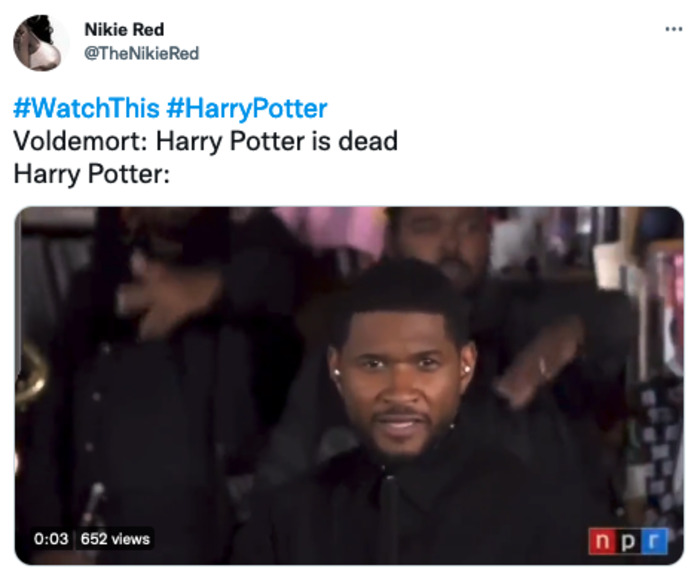 Usher Memes - Harry Potter and Voldemort
