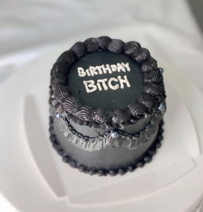 Vintage Cakes - Birthday Bitch