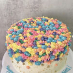 Vintage Cakes - colorful icing