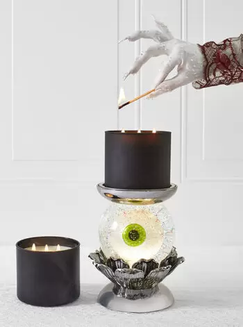 Bath and Body Works Halloween 2022 - eye globe candle holder