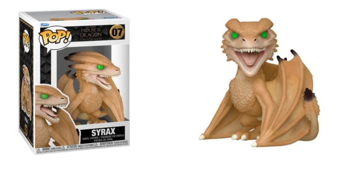 House of Dragon gifts - Syrax Funko Pop!