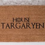 House of Dragon gifts - House Targaryen door mat
