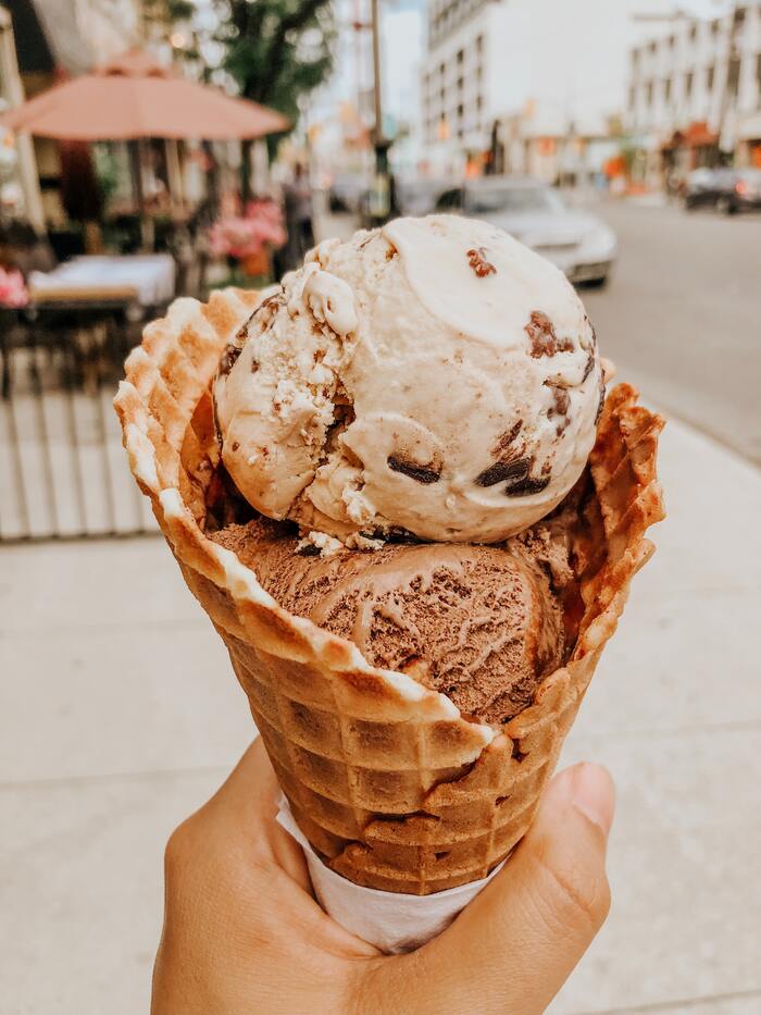 Ice Cream Puns - Chocolate Waffle Cone