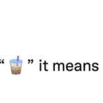If i send you tweets memes - bubble tea