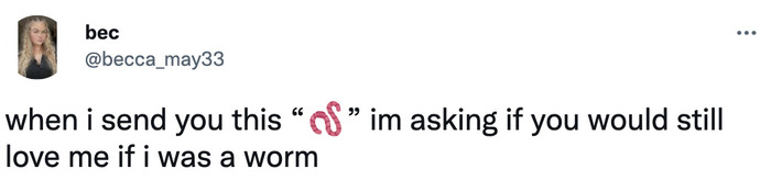 If i send you tweets memes - worm