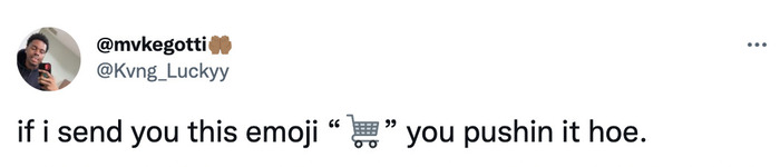 If i send you tweets memes - pushing it
