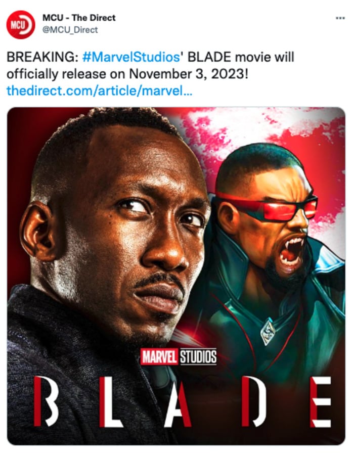Marvel Timeline Phase 5 and 6 Multiverse Saga - Blade