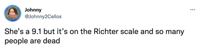 She's a 9.1 Memes Tweets - richter