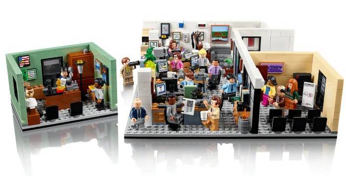 The Office Lego Set - full kit