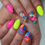 Barbiecore Nails - neon nails