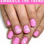 Barbiecore Nails