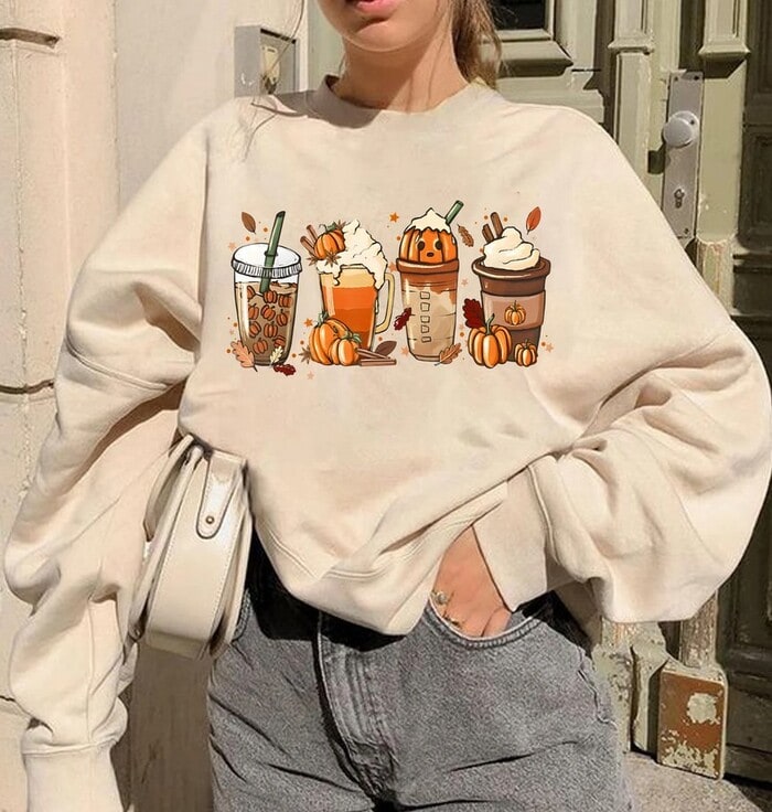 Best Halloween Sweaters - Starbucks Drinks