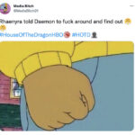 Daemon Targaryen Tweets Memes - arthur fist