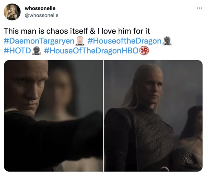 Daemon Targaryen Tweets Memes - chaos itself