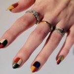Fall Nail Art - Color Block