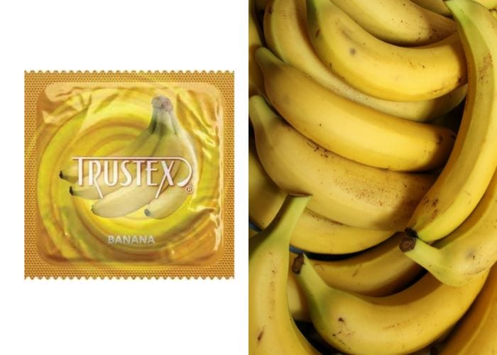 Flavored Condoms - Trustex Banana