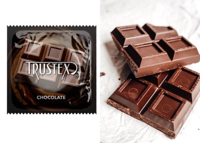 Flavored Condoms - Trustex Chocolate