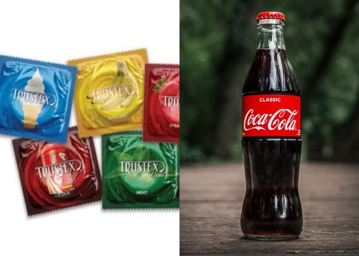 Flavored Condoms - Trustex Cola