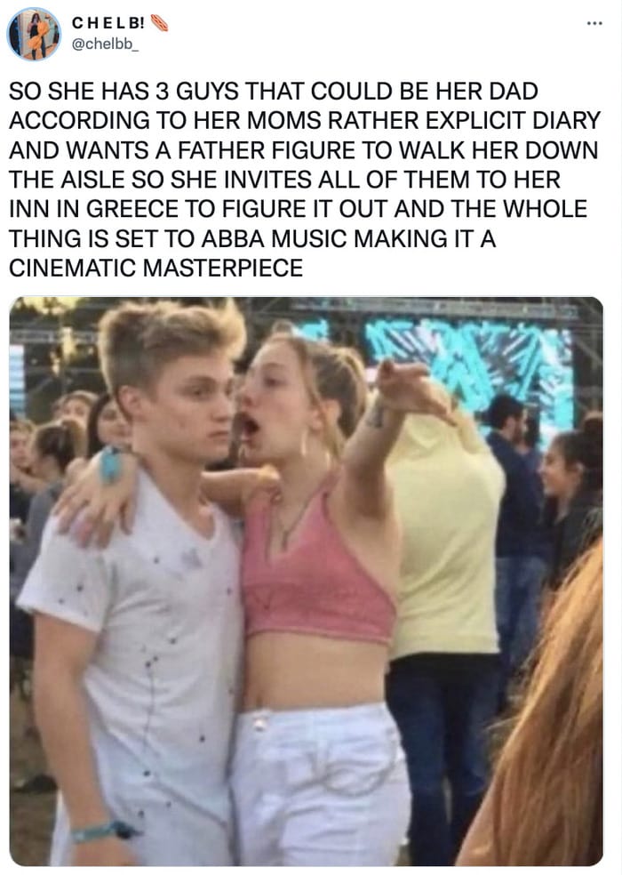 Girl Explaining Memes - mamma mia