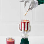 Halloween Candles - Witch Hand Candle Pedestal