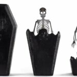 Halloween Candles - Coffin Skeleton Candle