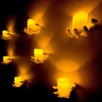 Halloween Candles - Creepy Hands Wall Candles