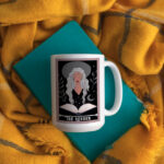 Halloween Coffee Mugs - The Reader Tarot Card