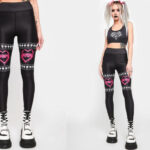 Halloween Leggings Ideas - creepy b*tch