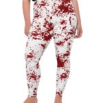 Halloween Leggings Ideas - blood spatter