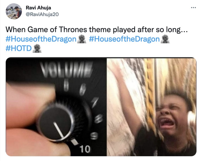 House of the Dragon Memes Premiere - theme song