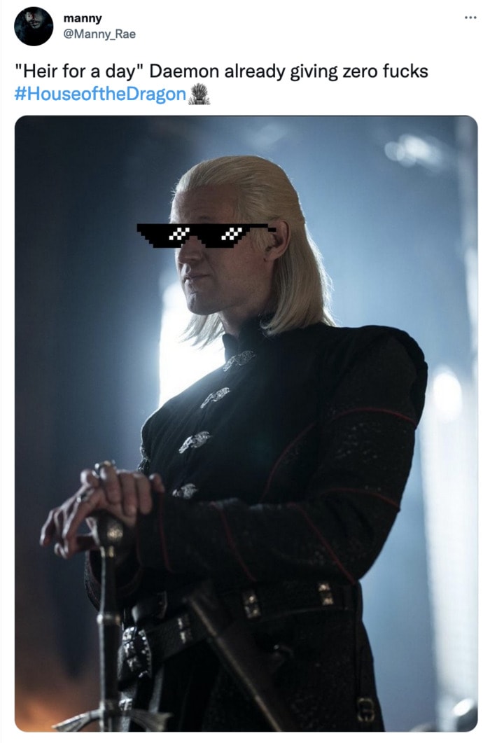 House of the Dragon Memes Premiere - Daemon heir for a day