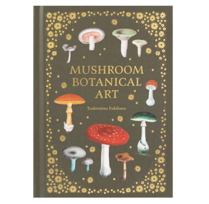 Mushroom Gifts - mushroom botanical art book