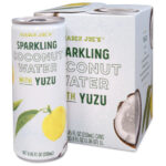 New at Trader Joe's August 2022 - Sparkling Coconut Water with Yuzu