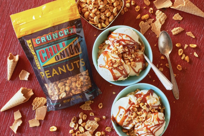 New at Trader Joe's August 2022 - Crunchy Chili Onion Peanuts