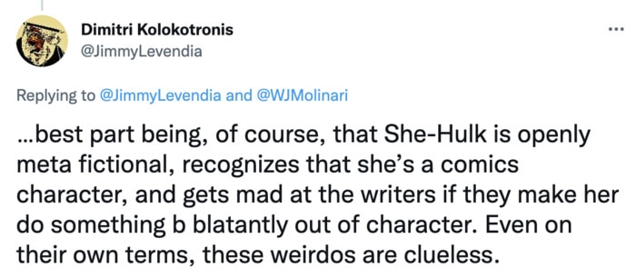 She Hulk Best Moments - getting mad at writers