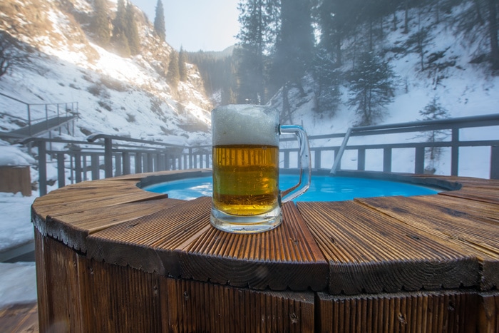 Shower Beer - Hot Tub