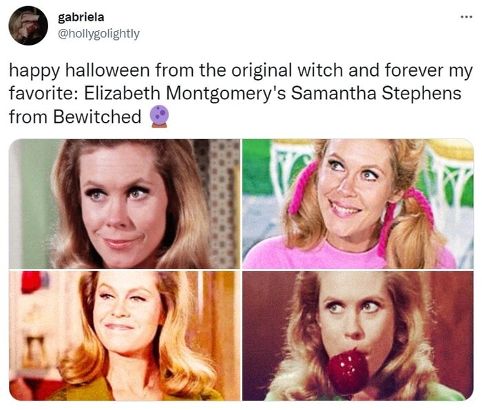Shows About Witches - Samantha Stephens from “Bewitched”