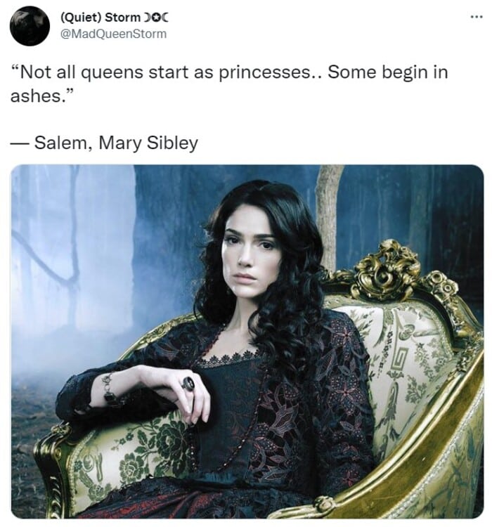 Shows About Witches - Mary Sibley from “Salem”
