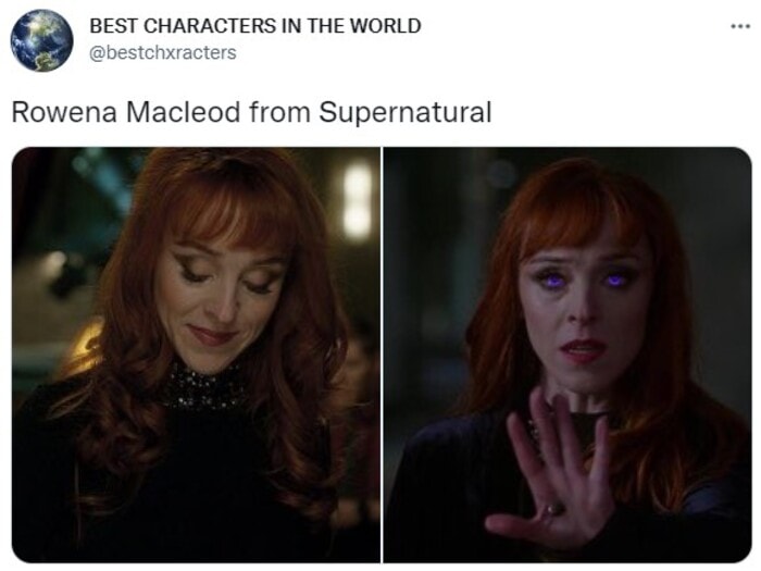 Shows About Witches - Rowena MacLeod from “Supernatural”