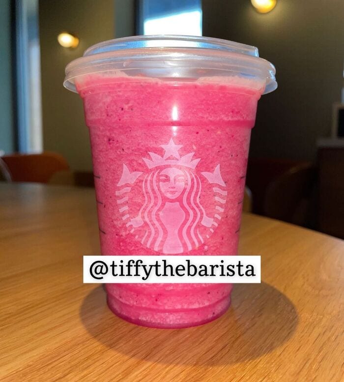 Starbucks Cold Drinks - Ohana Frappuccino
