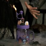 Starbucks Halloween Cups China - Night Elf Purple Glass Mug (18 oz)