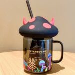 Starbucks Halloween Cups China - Black Mushroom Glass Cup with Tea Infuser