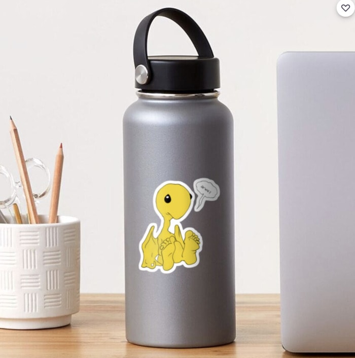 The Sandman Gift Ideas - Goldie Sticker