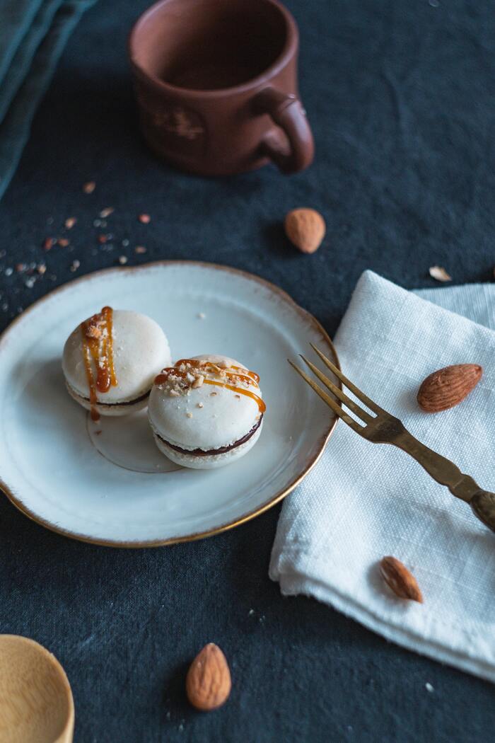 Trader Joe's Macarons - salted caramel