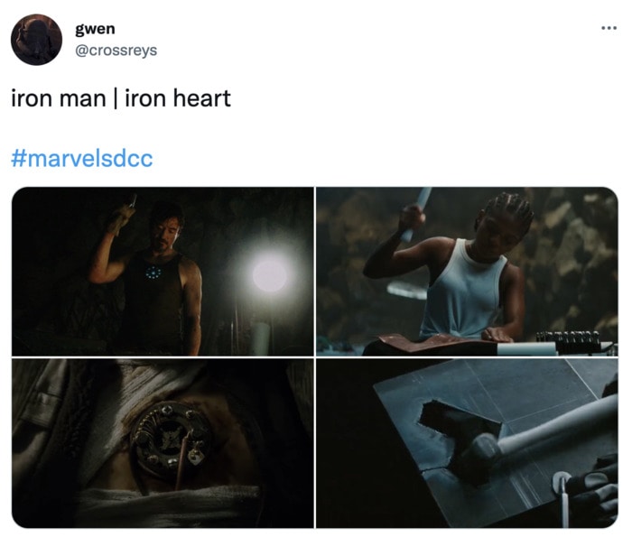 Wakanda Forever Trailer Easter Eggs - Iron Heart