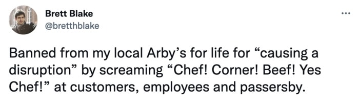 Yes Chef The Bear Memes Tweets - arby's