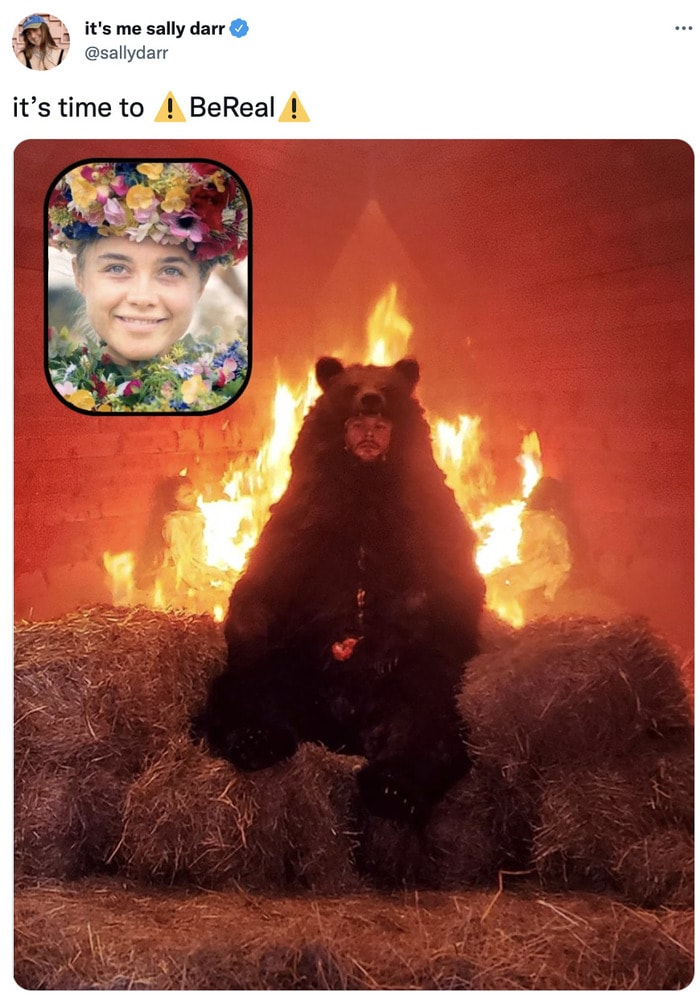 BeReal Memes Tweets - Midsommar