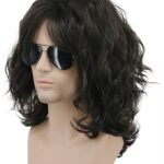 Eddie Munson Halloween Costume - shaggy brown wig