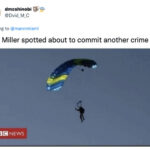 Ezra Miller Memes Tweets - paragliding